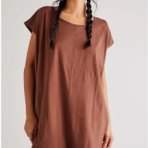 Free People Ice Cream Romper in Brown
